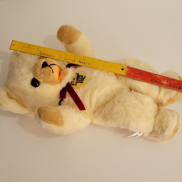 Vintage Althans Teddy Bear  West Germany Tags 18" Soft Plush Limited Edition - Picture 14 of 14